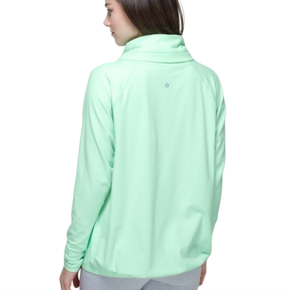 Lululemon Healthy Heart Pullover Women 6 Teal